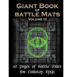 Book of BattleMats GIANT VOL.3 60 sider 60 sider Spiralinnbundet-2,5cm rutenett