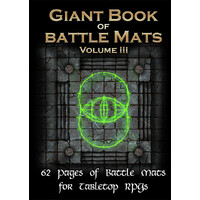 Book of BattleMats GIANT VOL.3  60 sidor Spiralbunden - 2,5 cm rutnät