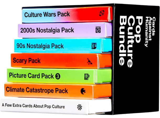 Cards Against Humanity Pop Culture Exp Utvidelse til Cards Against Humanity 