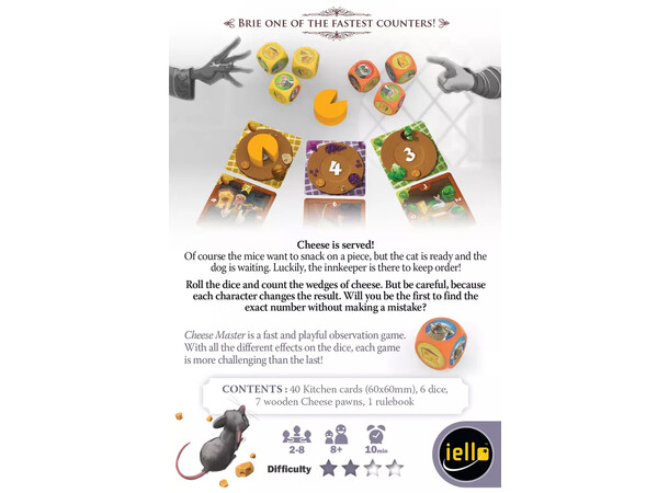 Cheese Master Brädspel 