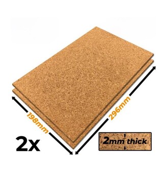 Cork Sheet 198x296mm (2 stk) Green Stuff World