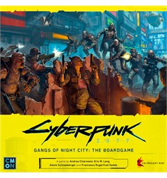 Cyberpunk 2077 Brettspill Gangs of Night City The Boardgame
