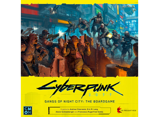 Cyberpunk 2077 Brädspel Gangs of Night City The Boardgame 