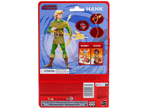 D&D Figur Classic Hank - 15 cm Dungeons & Dragons