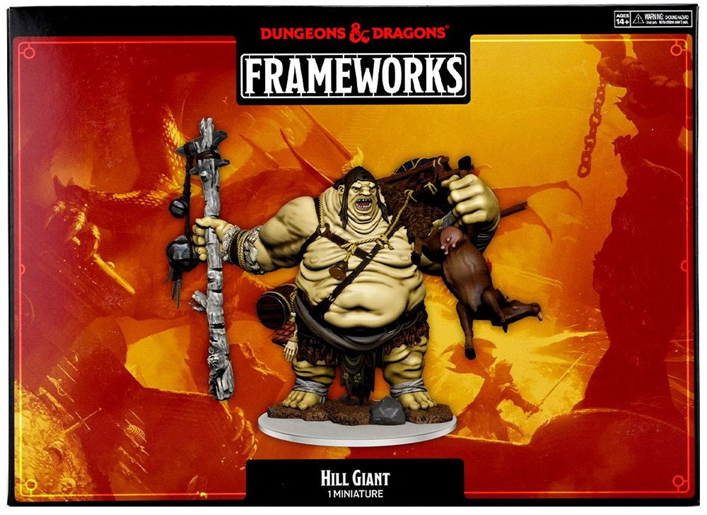 D&D Figur Frameworks Hill Giant - Gamezone.no