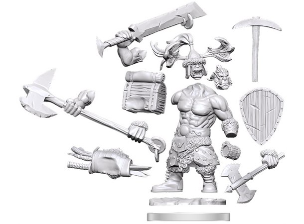 D&D Figur Frameworks Orc Barbarian Male