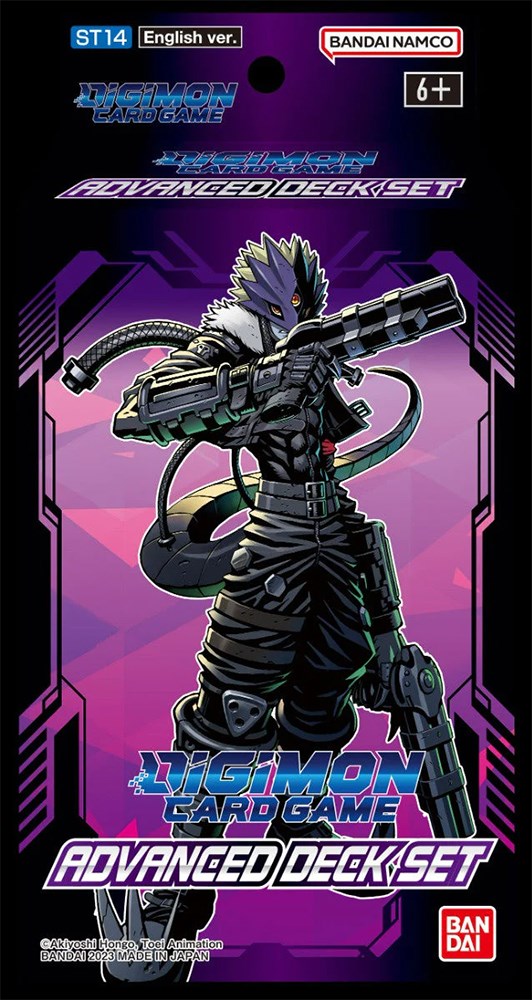 Digimon TCG Advanced Deck Set Digimon Card Game ST 14 Gamezone no