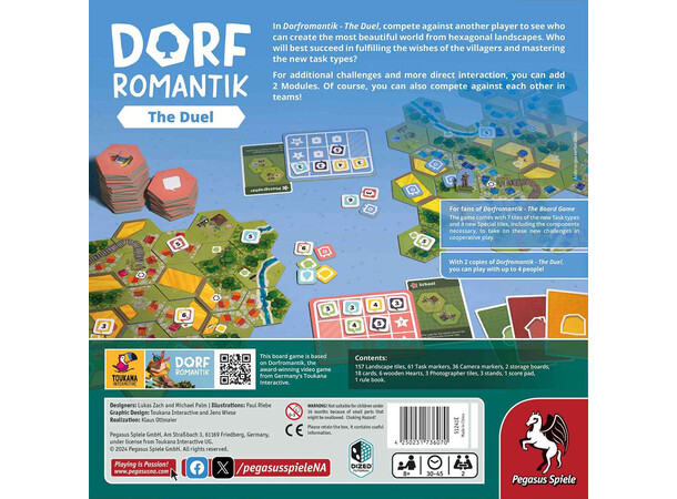 Dorfromantik The Duel Brädspel 