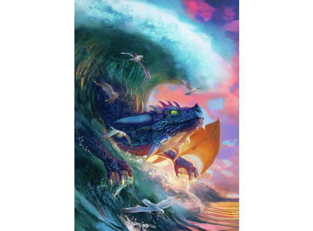 Dragon Race 1000 bitar Pussel Ravensburger Puzzle 