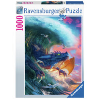 Dragon Race 1000 biter Puslespill Ravensburger Puzzle