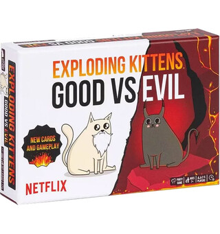 Exploding Kittens Good vs Evil - Norsk Norske regler