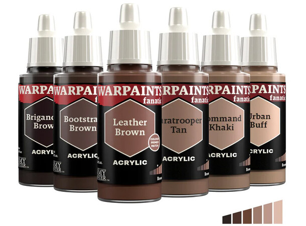 Flexible Triad Browns Army Painter Warpaints Fanatic 