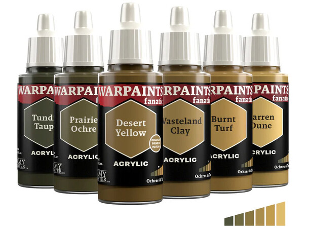 Flexible Triad Ochres & Tans Army Painter Warpaints Fanatic 