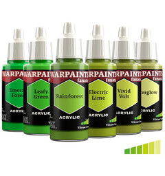 Flexible Triad Vibrant Greens Army Painter Warpaints Fanatic