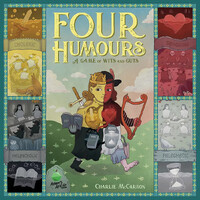 Four Humours Brettspill Deluxe Kickstarter Edition