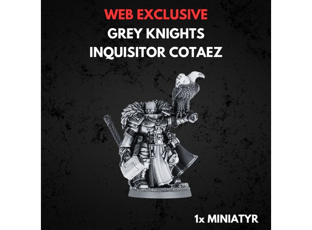 Grey Knights Inquisitor Coteaz Warhammer 40K