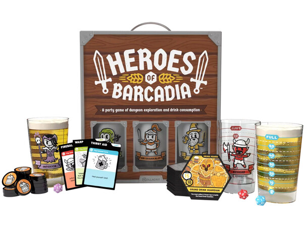 Heroes of Barcadia Brädspel 