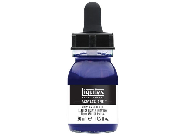 Ink Acrylic Prussian Blue Hue Liquitex 320 - 30 ml