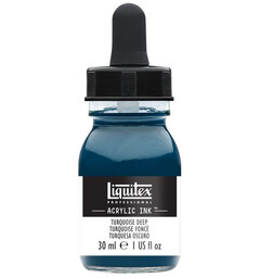 Ink Acrylic Turquoise Deep Liquitex 561 - 30 ml