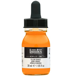 Ink Acrylic Yellow Orange Liquitex 298 - 30 ml