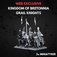 Kingdom of Bretonnia Grail Knights Warhammer The Old World