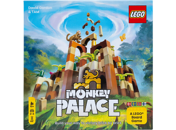 LEGO Monkey Palace Brettspill Norske regler 