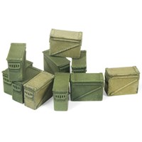 Large Ammo Boxes 12,7 mm - 10 stk Vallejo Scenics