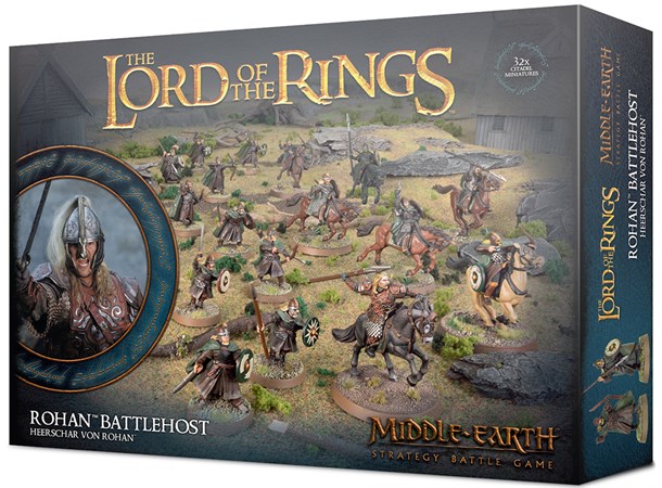Lord of the Rings Rohan Battlehost Middle-earth Strategy Battle Game