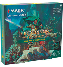 Magic Tales Middle Earth Scene Box 2 Aragorn at Helm&#39;s Deep