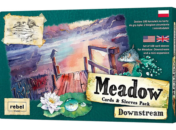 Meadow Downstream Cards & Sleeves Pack Utvidelse + sleeves Meadow Downstream