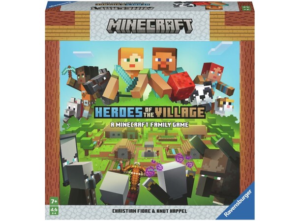 Minecraft Heroes Brädspel Save the Village - Svensk utgåva 