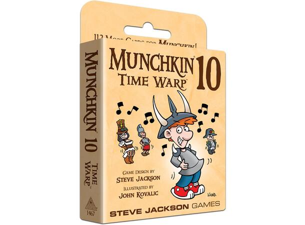 Munchkin 10 Time Warp Expansion Expansion till Munchkin 
