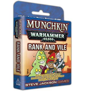 Munchkin Warhammer 40K Rank & Vile Exp Utvidelse til Munchkin Warhammer 40K 