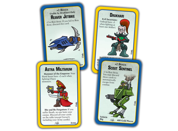 Munchkin Warhammer 40K Rank & Vile Exp Utvidelse til Munchkin Warhammer 40K 