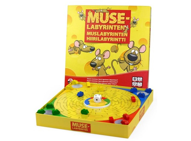 Muslabyrinten Brädspel Svensk utgåva 