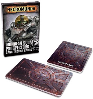 Necromunda Cards Ironhead Squat Tactics 