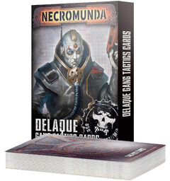 Necromunda Delaque Gang Tactics Cards