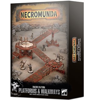 Necromunda Terrain Platforms & Walkways Thatos Pattern 