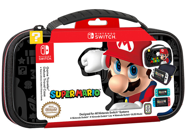 Nintendo Switch Bæreveske Super Mario Game Traveler Deluxe Travel Case