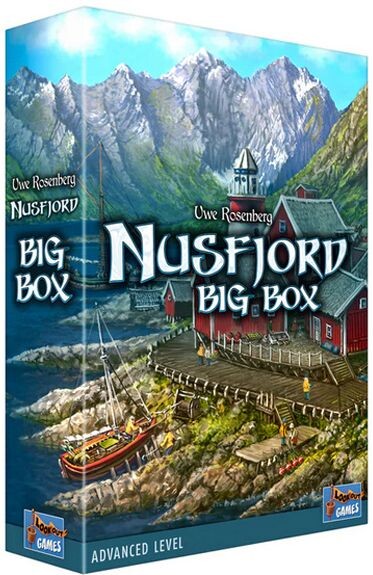 Nusfjord Big Box – Jeu De Stratégie Lookout Games – EN – État Neuf (dépunché, Non Joué)