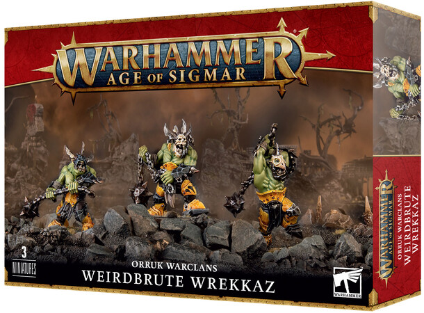 Orruk Warclans Weirdbrute Wrekkaz Warhammer Age of Sigmar