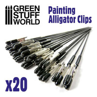 Painting Alligator Clips - 20 st Green Stuff World