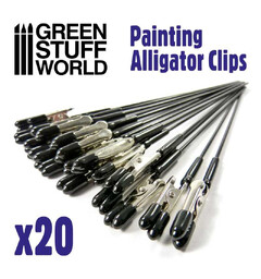 Painting Alligator Clips - 20 st Green Stuff World
