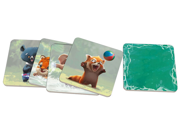 Panda Splash Brädspel Svensk utgåva 