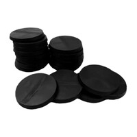 Plastbas Svart Round - 32mm (20 st) Green Stuff World