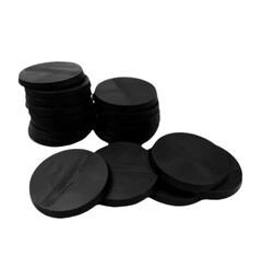 Plastbas Svart Round - 32mm (20 st) Green Stuff World