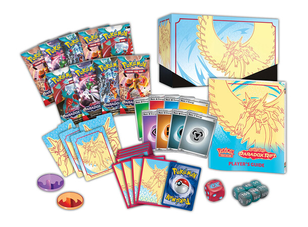 Pokemon Paradox Rift Elite Trainer BLÅ Scarlet & Violet 4 - Roaring Moon 