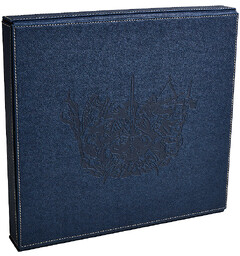 RPG Player Companion - Midnight Blue Dragon Shield Roleplaying