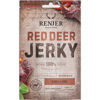 Renjer Deer Jerky med Chili & Lime 25g Tørket hjortekjøtt snacks