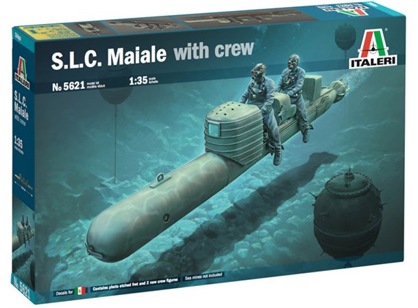 SLC MAIALE with crew Italeri 1:35 Byggesett